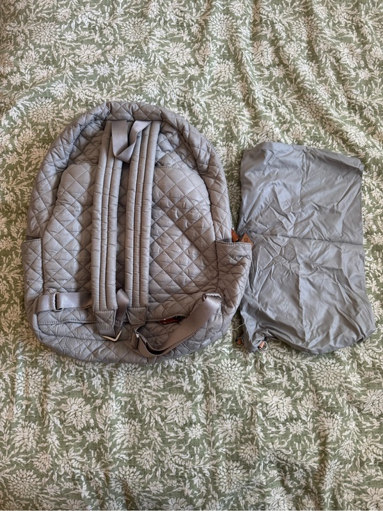MZ Wallace Magnet Metro Backpack Light Grey main image 3